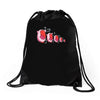 kirby nesting dolls Drawstring Bags