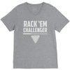 rack em billiards V-Neck Tee