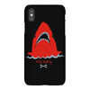 red blue shark iPhoneX