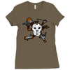 masked chaos Ladies Fitted T-Shirt
