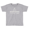 warning i do stupid things Toddler T-shirt