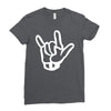 metal Ladies Fitted T-Shirt