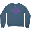 someone left paw prints on my heart Crewneck Sweatshirt