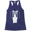 late night tux Racerback Tank