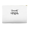 feminist witch Accessory Pouches