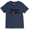 Respect Women V-Neck Tee