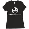 yahoo retard Ladies Fitted T-Shirt