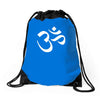 hare krishna aum Drawstring Bags