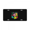Flower Pocket License Plate