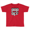 pop off square Toddler T-shirt