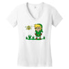 navi Women's V-Neck T-Shirt