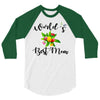 world's best mom 3/4 Sleeve Shirt