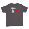 blackbeard's flag pirate edward teach Youth Tee