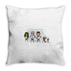 the lineup Throw Pillow