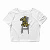 plush bunny Crop Top