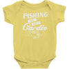 fishing is my cardio Baby Bodysuit