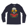watermelon skull Long Sleeve Shirts