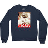 sloth astronaut swag Crewneck Sweatshirt