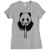 working panda Ladies Fitted T-Shirt