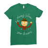 always follow your dreams Ladies Fitted T-Shirt