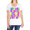 texting and driving like it's 1990 Ladies Curvy T-Shirt