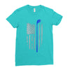 golfing Ladies Fitted T-Shirt