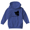 black cats rule Youth Hoodie