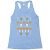 happy halloween ugly christmas sweater Racerback Tank
