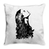 flower girl Throw Pillow
