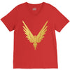 Logan Paul Maverick Gold V-Neck Tee
