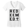redeemed Women's V-Neck T-Shirt