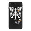 pregnant skeleton baby costume halloween maternity ninja ladies iPhone 7 Plus Case