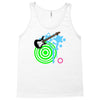 guitar retro music Tank Top