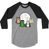 Monster porgs V1 3/4 Sleeve Shirt