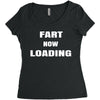 fart  loading Women's Triblend Scoop T-shirt