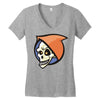 darkniac logo Women's V-Neck T-Shirt