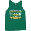 I Love Someone with Childhood Cancer to The Moon and Back to Infinity Tank Top
