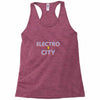 electro city Racerback Tank