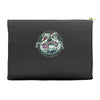 angry bulldog Accessory Pouches