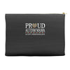 proud autism mama Accessory Pouches