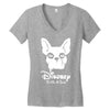 disobey Women's V-Neck T-Shirt