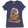 cat&rsquo;s menagerie Ladies Fitted T-Shirt