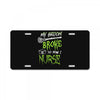 halloween nurses License Plate