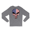 skull u.s.a. back Long Sleeve Shirts