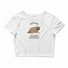 save the trash pandas Crop Top