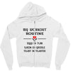 breakfast workout routine girls muscle top Zipper Hoodie