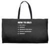 how to golf best trending Weekender Totes