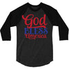 god bless america 3/4 Sleeve Shirt