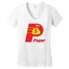 paper Women's V-Neck T-Shirt