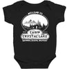 camp crystal lake est 1935 Baby Bodysuit